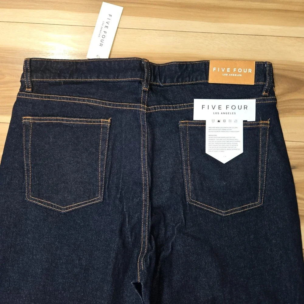 Five Four Rollins Jeans Mens Dark Indigo Size 36x32 Straight NWT‎